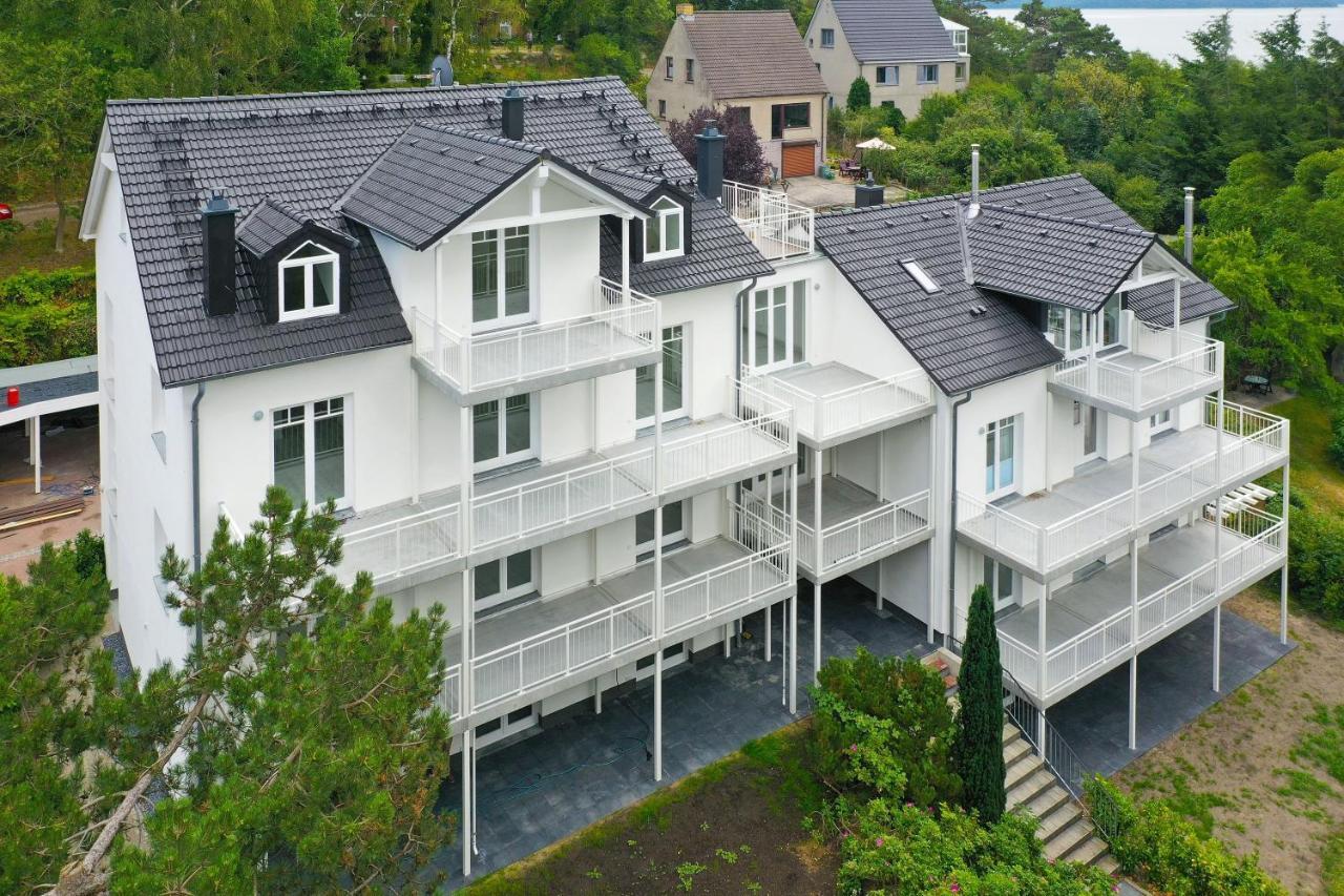 Moderne Ferienwohnung Mit Balkon, Meerblick - Ferienresidenz Zwei Boddenfewo 1-2 Lietzow Eksteriør bilde
