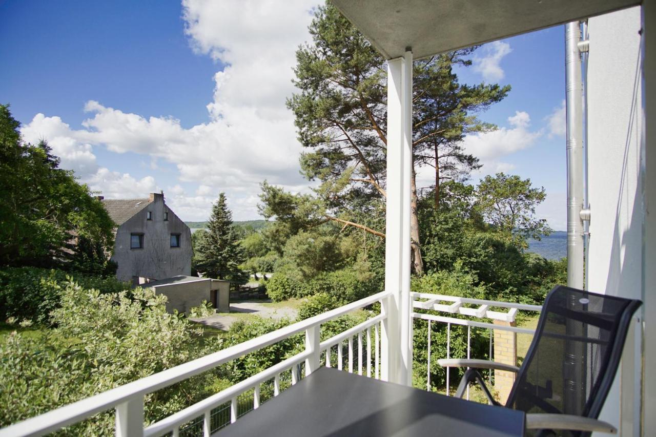 Moderne Ferienwohnung Mit Balkon, Meerblick - Ferienresidenz Zwei Boddenfewo 1-2 Lietzow Eksteriør bilde